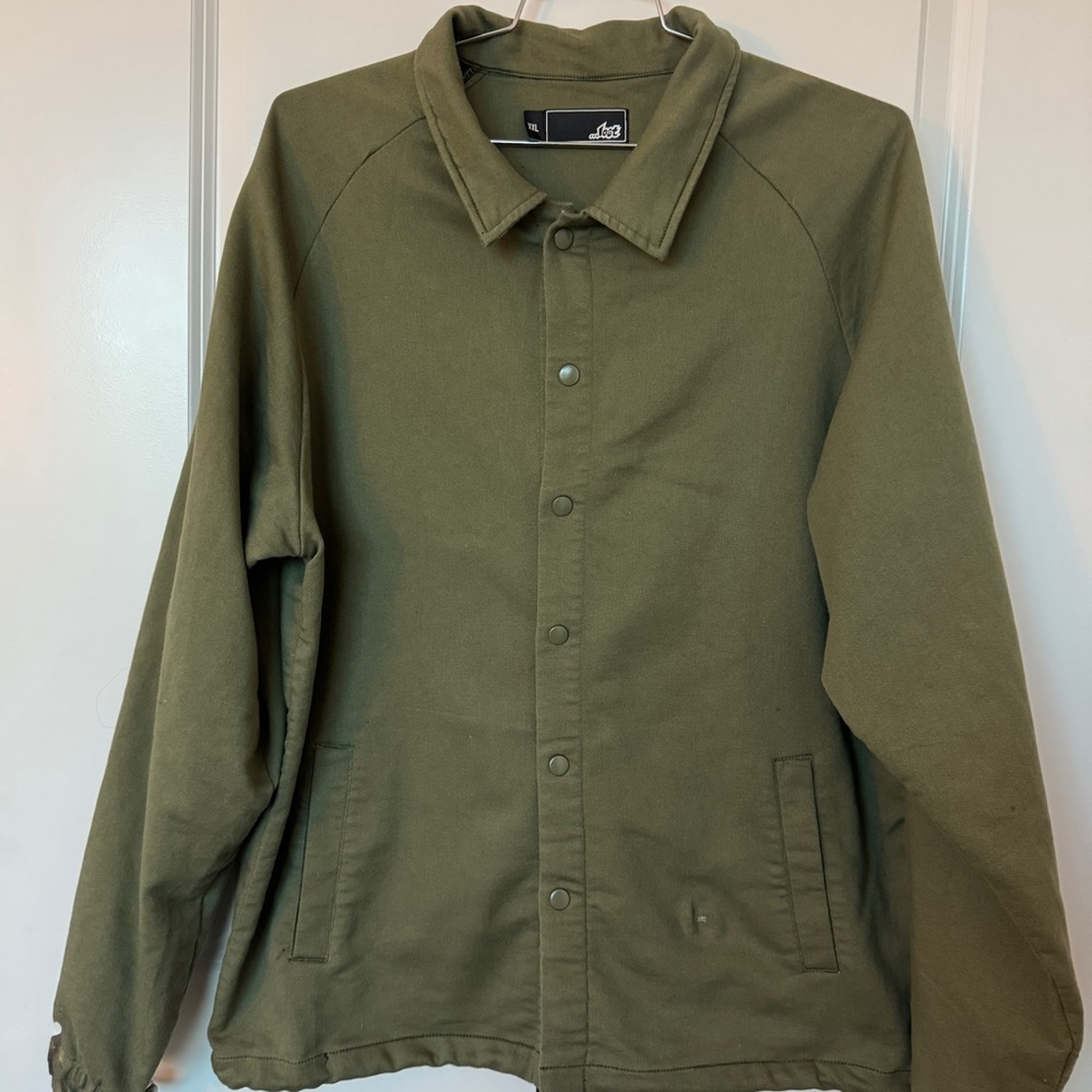 Lost Olive Green Men's Jacket size XXL